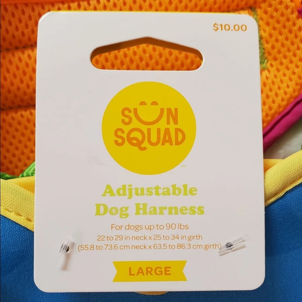 ‼️SOLD‼️ NWT ADORABLE SUMMER DOG HARNESS LARGE - Picture 3 of 9